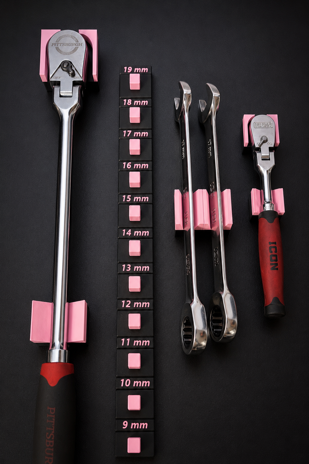 Magnetic Socket Organizers