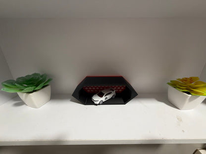 Modular showcase wall mount