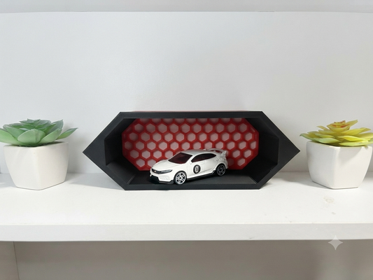 Modular showcase wall mount