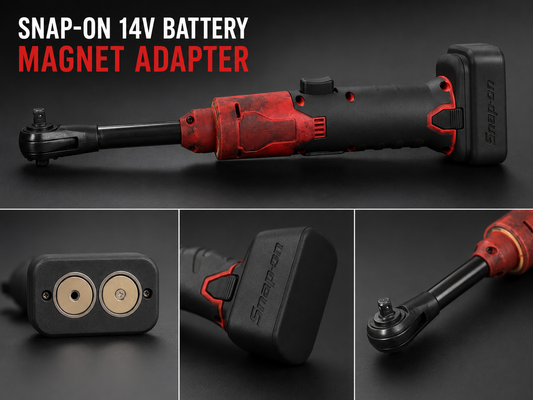 14v battery magnetic cover